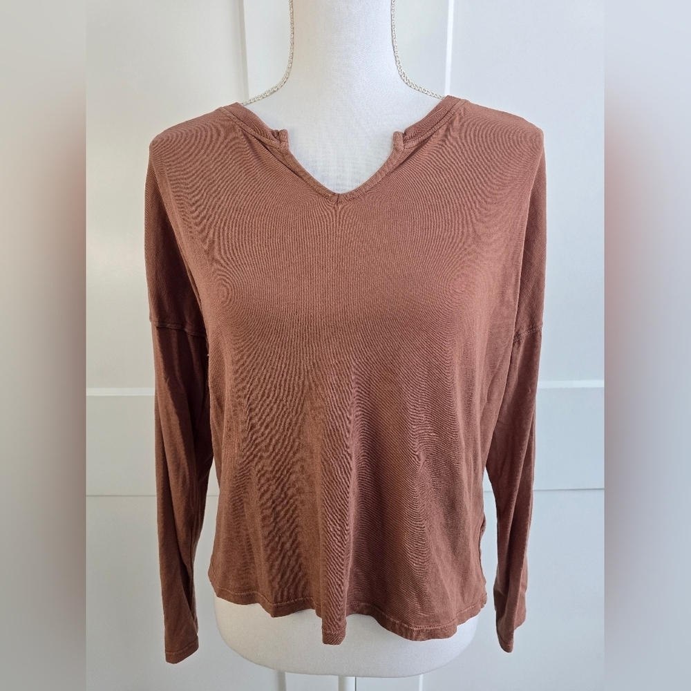 Wild Fable Copper Long Sleeve Top